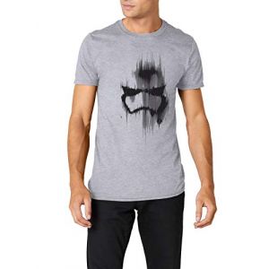 Tee Shirt Troopers Mask Homme Gris Chin&eacute; Taille UK L