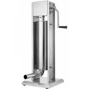 BC-Elec Presse saucisses vertical Inox 7L, remplissage de saucisse poussoir &agrave; saucisses