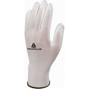 Delta Plus Gant tricot paume pu blanc 6