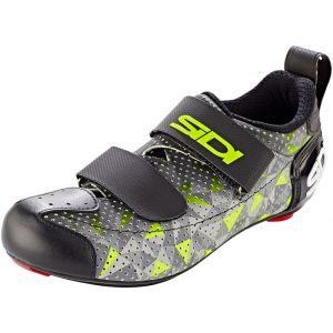 Sidi Chaussures de vélo T5 Air Carbon - Grey / Yellow / Black - Taille EU 41