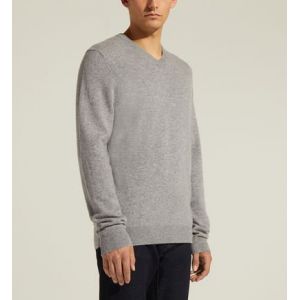 Image de Galeries Lafayette Pull cachemire homme Nachve col V Gris - Couleur Gris - Taille L