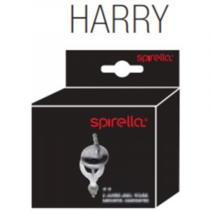 Spirella Charni&egrave;res Inox pour abattant wc - Mod&egrave;le harry