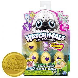 Spin Master Pack de 5 Hatchimals Saison 3 (modèle aléatoire)