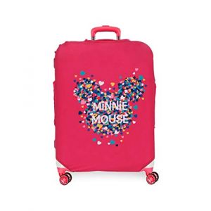 Image de Housse de Valise Moyenne Minnie Fuchsia