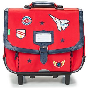 Tann's Cartable ANTOINE CARTABLE TROLLEY 38 CM Rouge - Taille Unique
