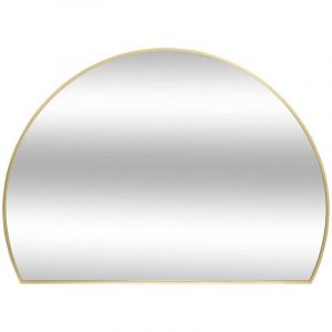 Atmosphera Miroir mural Alice dor&eacute; 90x65cm cr&eacute;ateur d'int&eacute;rieur