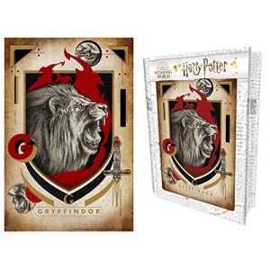 Image de Prime 3D Puzzles, Puzzle-Livre lenticulaire Harry Potter Gryffindor