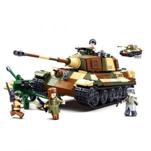 Sluban Jeu de construction army char allemand 2en1 bataille de Budapest M38-B0980