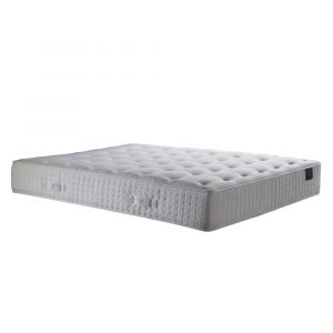 Image de Nuit C&eacute;leste - Matelas ressorts ensach&eacute;s + M&eacute;moire de forme + Latex Art&eacute;mis blanc - 140x190 cm