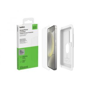 Belkin InvisiGlass - Protection d'écran pour téléphone portable - 9H, traité - verre - pour Samsung Galaxy S25