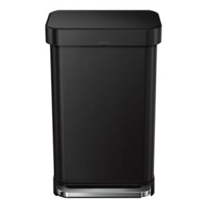 Image de Simplehuman Poubelle à pédale rectangulaire Luxe - 45 l