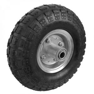 Linxor Roue gonflable pour chariot 26 x 8 cm - Axe 20 mm
