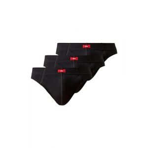 s.Oliver Jh-1sl_ls sous-vêtement, Noir, L (Lot de 7) Hommes