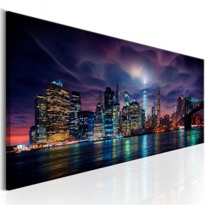 Artgeist Tableau - New York: Dark City 150x50