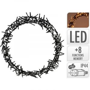 Ambiance Anneau lumineux de No&euml;l avec 300 LED 38 cm
