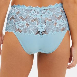Sans Complexe Culotte en dentelle bleu