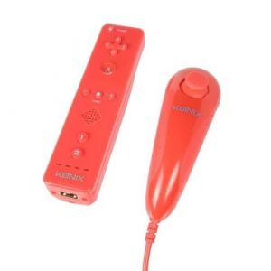 Konix Manette Wiimote + Nunchuck - Rouge