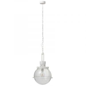 Lampe Suspension Boule "Iore" 171cm Blanc Prix