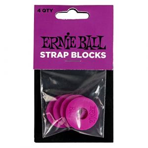 Ernie Ball STRAP BLOCKS 4 PIECES VIOLET