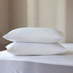 Someo Lot de 2 protège oreillers molleton imperméable 100% coton bio 50x70