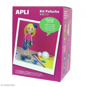 APLI Kit Mousse Thermoformable Poupée Fofuchas Eva Agipa