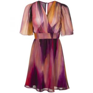 Morgan Robe courte cintrée imprimée multico femme - Taille 44