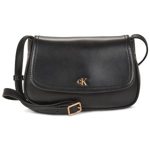 Calvin Klein Sac Bandouliere Jeans FLAP CAMERA BAG Noir - Taille Unique