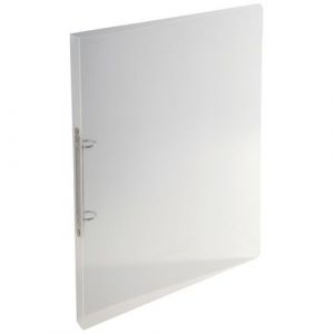Exacompta Lot de 20 classeurs 2 anneaux 15 mm polypropylène Crystal colours - A4 - Cristal - 54194E
