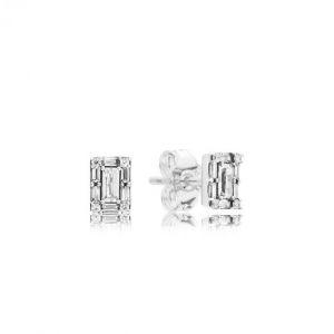 Pandora Boucles d'oreilles 297567CZ - Boucles d'Oreilles Glace Lumineuse Femme