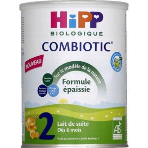 HiPP Bio Lait de Suite Combiotic 2ème Âge Formule Épaissie 800g