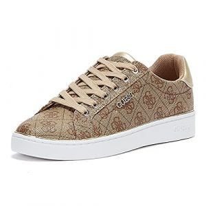 Image de Guess Beckie Womens Beige/Brown Trainers-UK 5 / EU 38