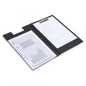 Rapesco CD1L00B2, Porte-Bloc Executive A4+/Papier Ministre, Noir