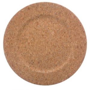 Atmosphera Créateur d'intérieur - Assiette de Présentation Vintage 33cm Naturel