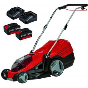 Einhell GE-CM 36/43 Li M Tondeuse a gazon sans fil (43cm/36V/2x4,0 Ah) 3413240