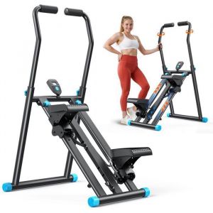 Merach - Mini Stepper Pliable, Écran lcd, Structure Renforcée, Entraînement Maison, Charge Max 150 kg