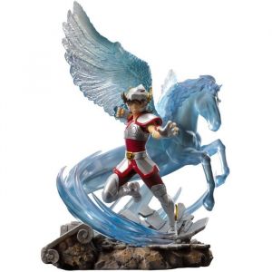 Iron Studios Statue - Saint Seiya - Seiya Pégase - Art Scale 1/10 - LED - Translucide