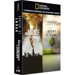 National Geographic: Avant le Deluge + Un Monde a Sauver - Coffret 4 DVD [Blu-Ray]