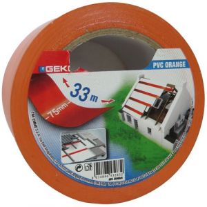 Image de Geko Adhésif pvc orange 75mmx33m