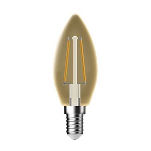GP Batteries GP Lighting LED bougie Gold E14 2W (11W) filament