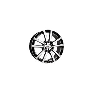 RC Design RC25 7,5 X 17 7,50X17,00 ETET60 LK5X130,00 Glossy Black Polished