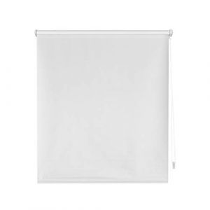 Blindecor Zeus Store Enrouleur Opaque Easyfix - Blanc cassé, 87 x 180 cm (largeur x hauteur) | Taille du tissu 84 x 175 cm | Stores occultants sans outils