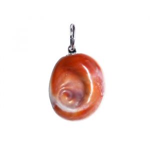 Pendentif Oeil de Sainte-Lucie - Pierre brute