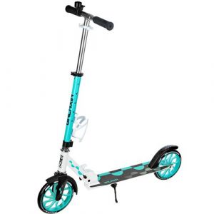 Raven Trottinette grande roue LED Galaxia 200mm Enfant Mixte Menthe