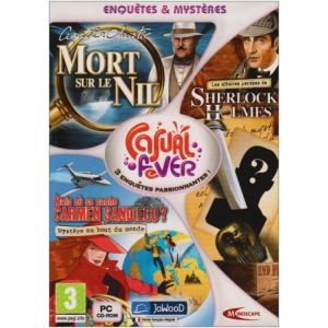 Coffret Casual Fever - Enquêtes et Mystères 3 Jeux [PC]