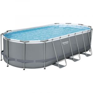 Bestway Piscine hors-sol sans accessoire Power steel ovale 549x274x122cm