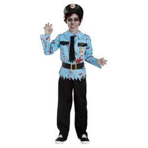 Déguisement policier zombie enfant- 120808- Funidelia- Déguisement fille et garçon et accessoires Halloween carnaval et Noel