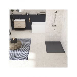 Kinedo Receveur extra-plat 100X80 Kinesurf Nova Anthracite mat RD1234AM