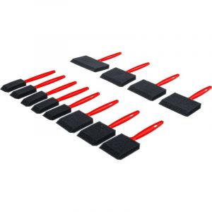 BGS Technic BGS Diy 76520 | Jeu de pinceaux en mousse/éponge | 12 pcs.