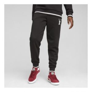 Puma Jogging droit molletonn&eacute; Noir - Couleur Noir - Taille 16-20 ans