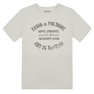 Zadig & Voltaire T-shirt enfant X60464 Blanc - Taille 10 ans